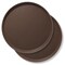 Jubilee Round Restaurant Serving Trays (Set of 2) - NSF Certified Non-Slip Food Service Tray